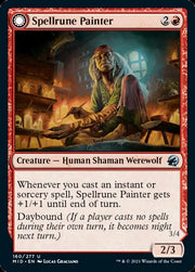 Spellrune Painter // Spellrune Howler [Innistrad: Midnight Hunt] - MTG Single