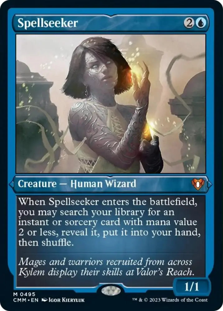 Spellseeker (Foil Etched) [Commander Masters] - MTG Single