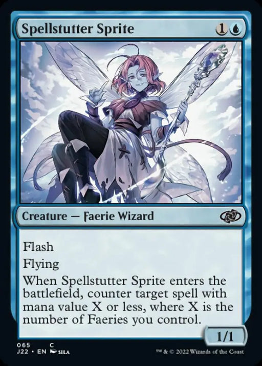 Spellstutter Sprite [Jumpstart 2022] - MTG Single