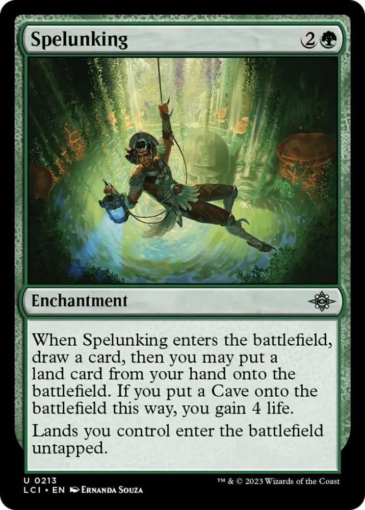 Spelunking [The Lost Caverns of Ixalan] - MTG Single