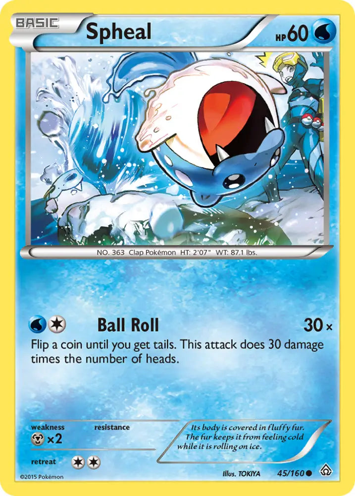 Spheal (45/160) [XY: Primal Clash] - Pokemon Single