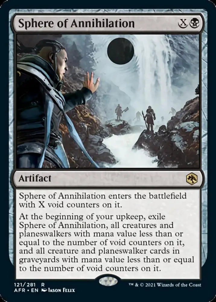 Sphere of Annihilation [Dungeons & Dragons: Adventures in the Forgotten Realms] - MTG Single