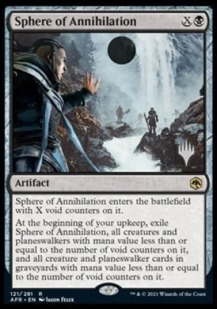 Sphere of Annihilation (Promo Pack) [Dungeons & Dragons: Adventures in the Forgotten Realms Promos] - MTG Single