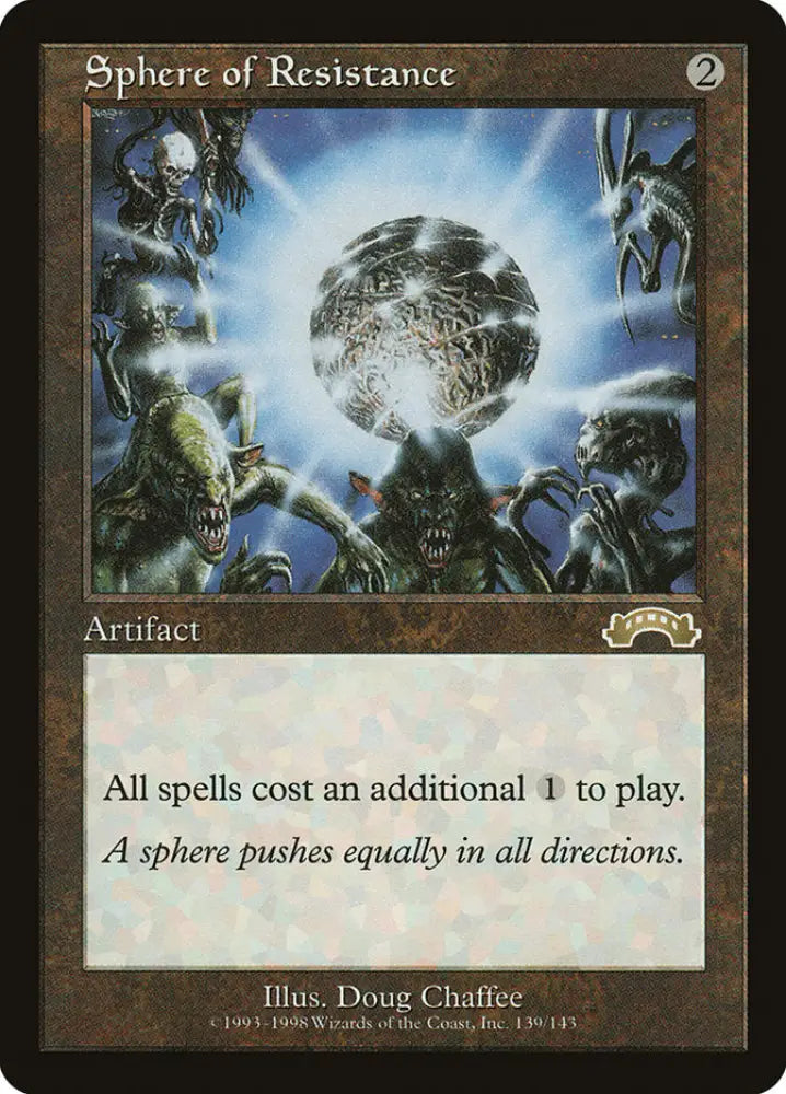 Sphere of Resistance [Exodus] - MTG Single