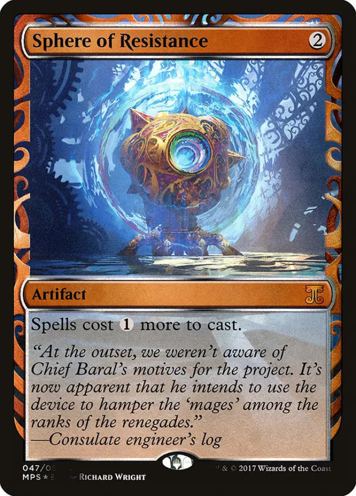 Sphere of Resistance [Kaladesh Inventions] - MTG Single