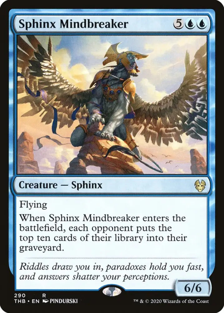 Sphinx Mindbreaker [Theros Beyond Death] - MTG Single