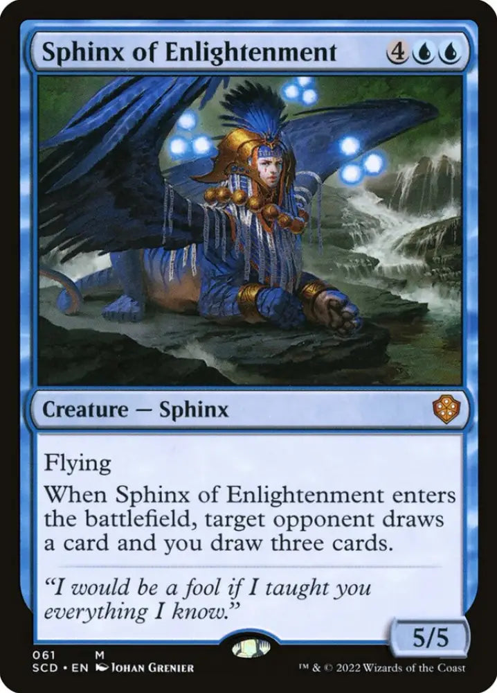 Sphinx of Enlightenment [Starter Commander Decks] - MTG Single