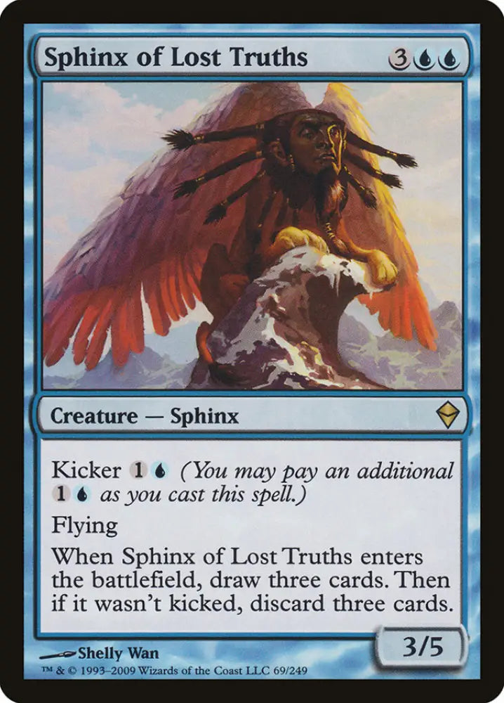 Sphinx of Lost Truths [Zendikar] - MTG Single
