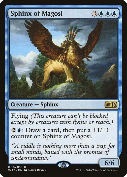Sphinx of Magosi [Welcome Deck 2016] - MTG Single