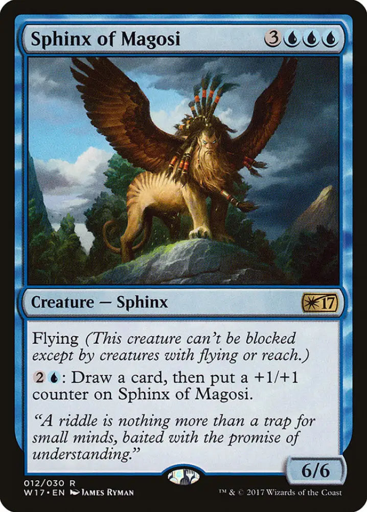 Sphinx of Magosi [Welcome Deck 2017] - MTG Single