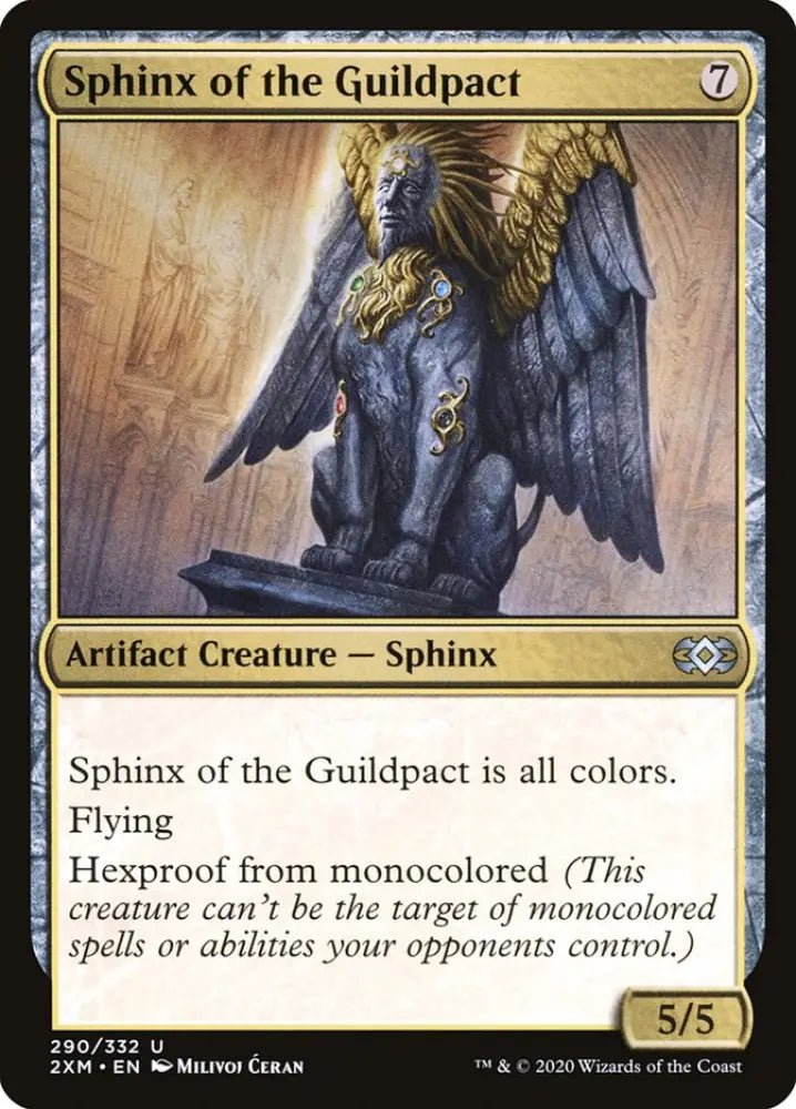 Sphinx of the Guildpact [Double Masters] - MTG Single