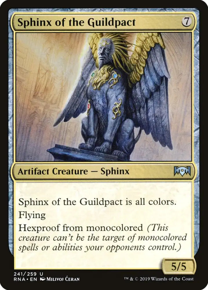 Sphinx of the Guildpact [Ravnica Allegiance] - MTG Single