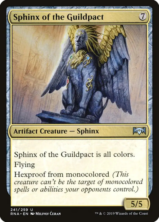 Sphinx of the Guildpact [Ravnica Allegiance] - MTG Single