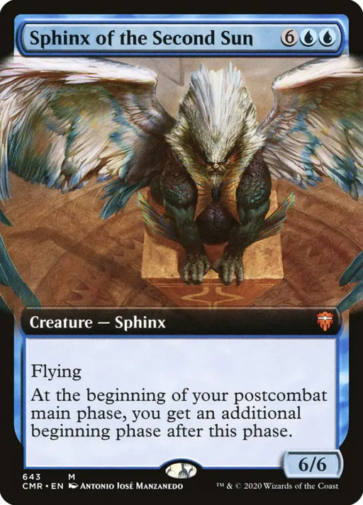Sphinx of the Second Sun (Extended Art) [Commander Legends] - MTG Single