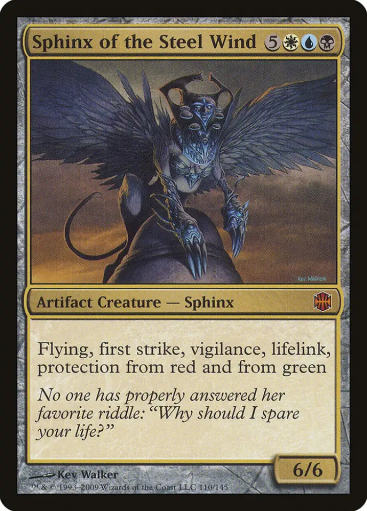 Sphinx of the Steel Wind [Alara Reborn] - MTG Single