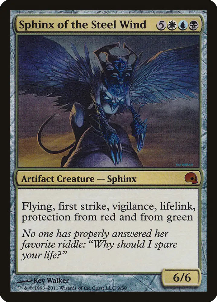 Sphinx of the Steel Wind [Premium Deck Series: Graveborn] - MTG Single