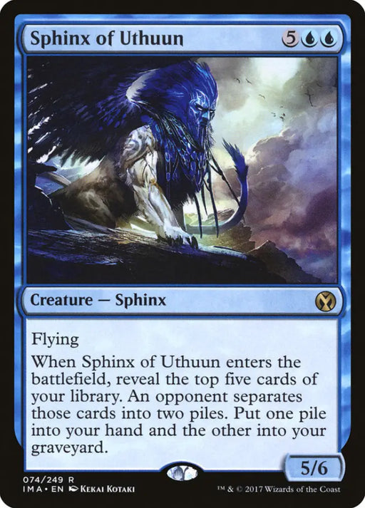Sphinx of Uthuun [Iconic Masters] - MTG Single