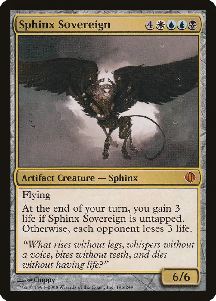 Sphinx Sovereign [Shards of Alara] - MTG Single