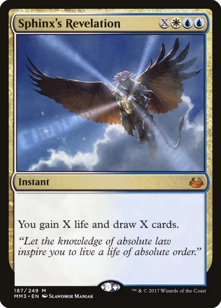 Sphinx’s Revelation [Modern Masters 2017] - MTG Single