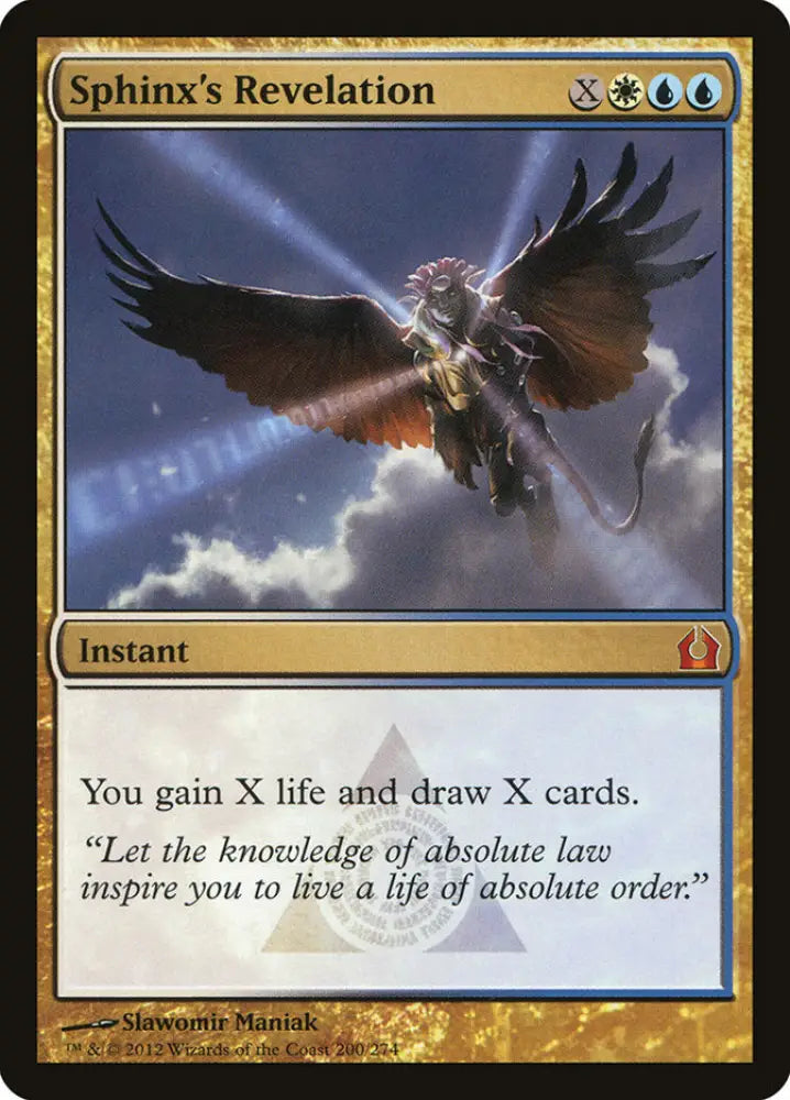 Sphinx’s Revelation [Return to Ravnica] - MTG Single