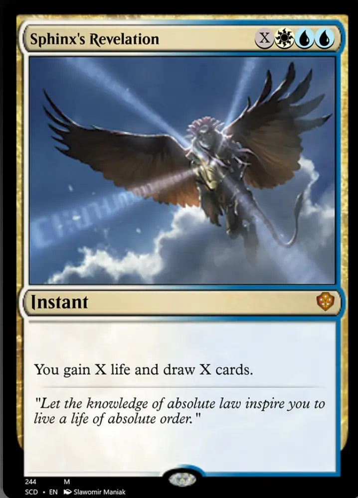 Sphinx’s Revelation [Starter Commander Decks] - MTG Single