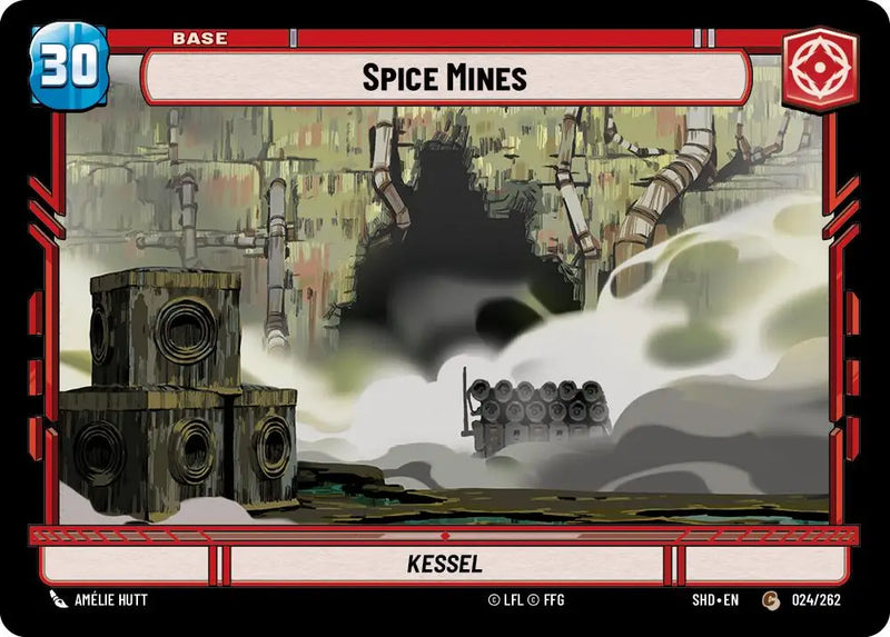 Spice Mines // Shield (024 // T02) [Shadows of the Galaxy] - Star Wars: Unlimited Single