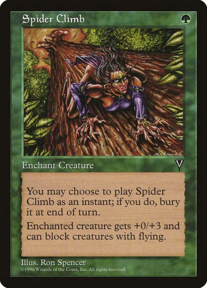 Spider Climb [Visions] - MTG Single
