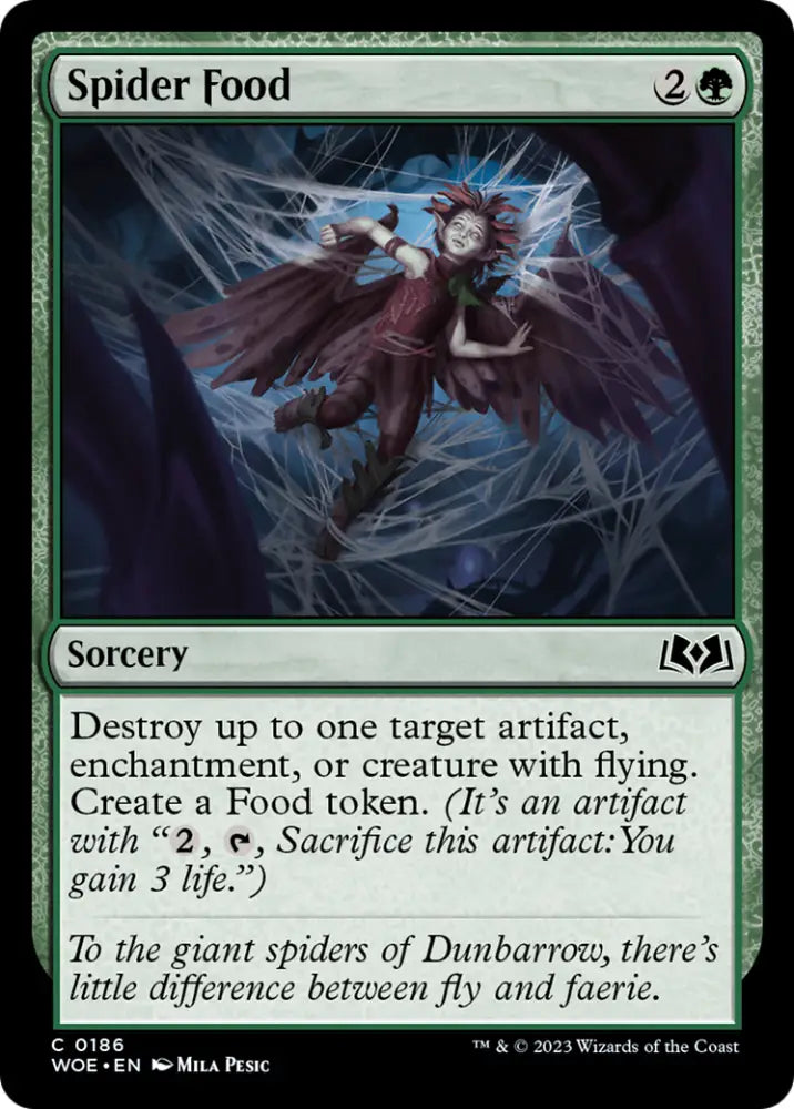 Spider Food [Wilds of Eldraine] - MTG Single