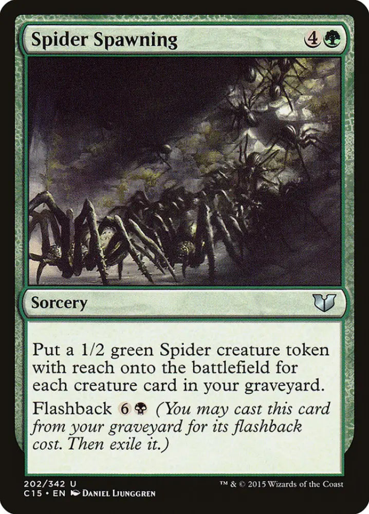 Spider Spawning [Commander 2015] - MTG Single