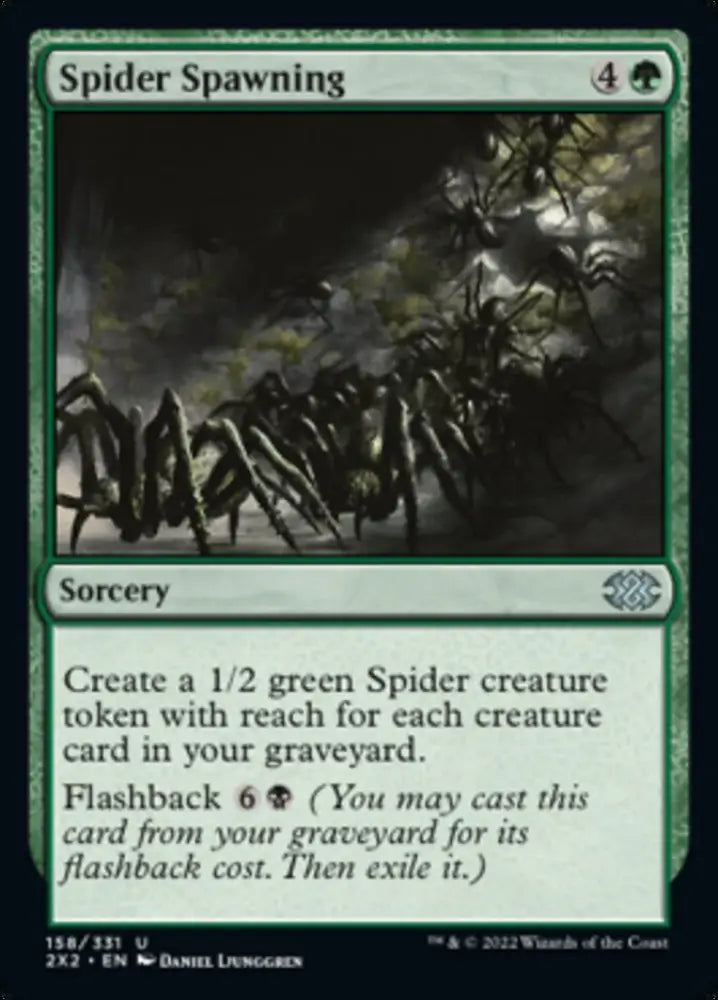 Spider Spawning [Double Masters 2022] - MTG Single