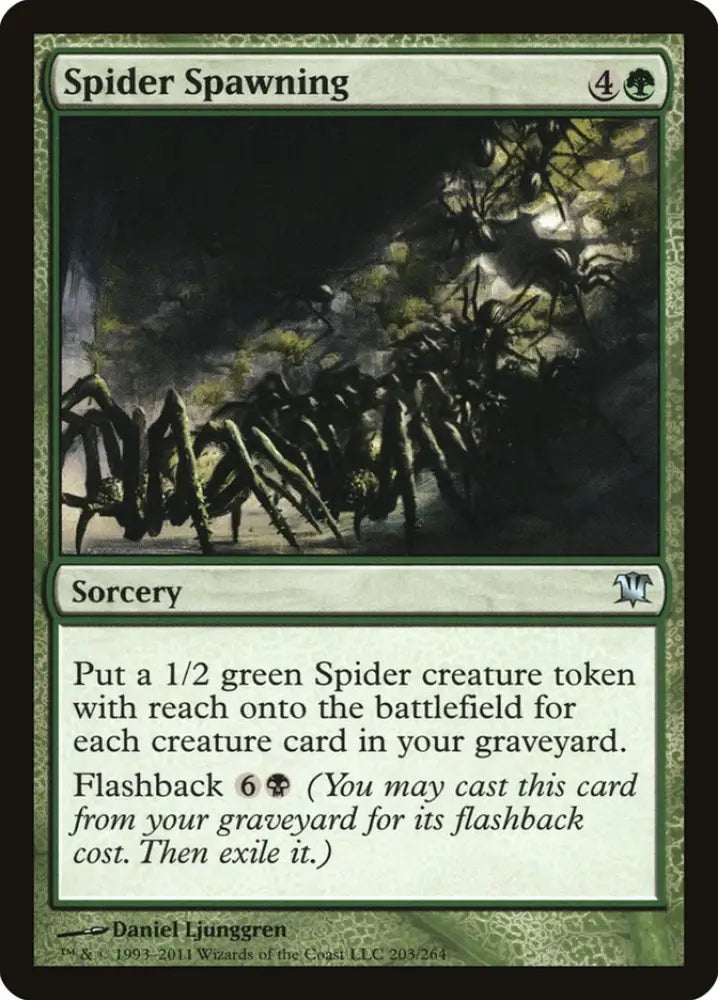 Spider Spawning [Innistrad] - MTG Single