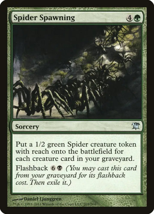 Spider Spawning [Innistrad] - MTG Single