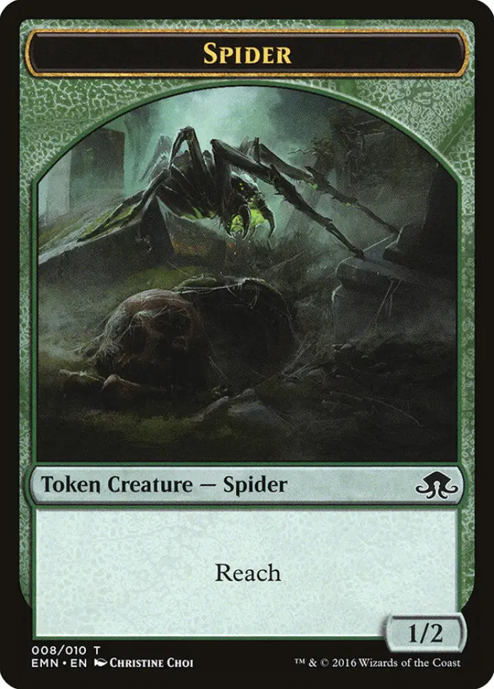 Spider Token [Eldritch Moon Tokens] - MTG Single