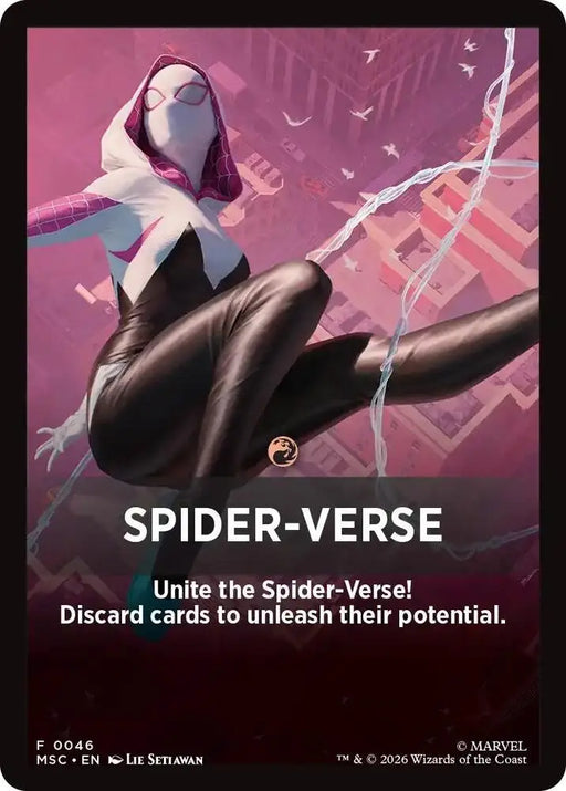 Spider-Verse Theme Card (46) [Marvel Super Heroes Commander]