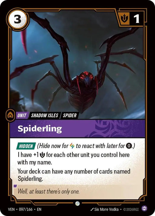 Spiderling (097/166) [Vendetta]