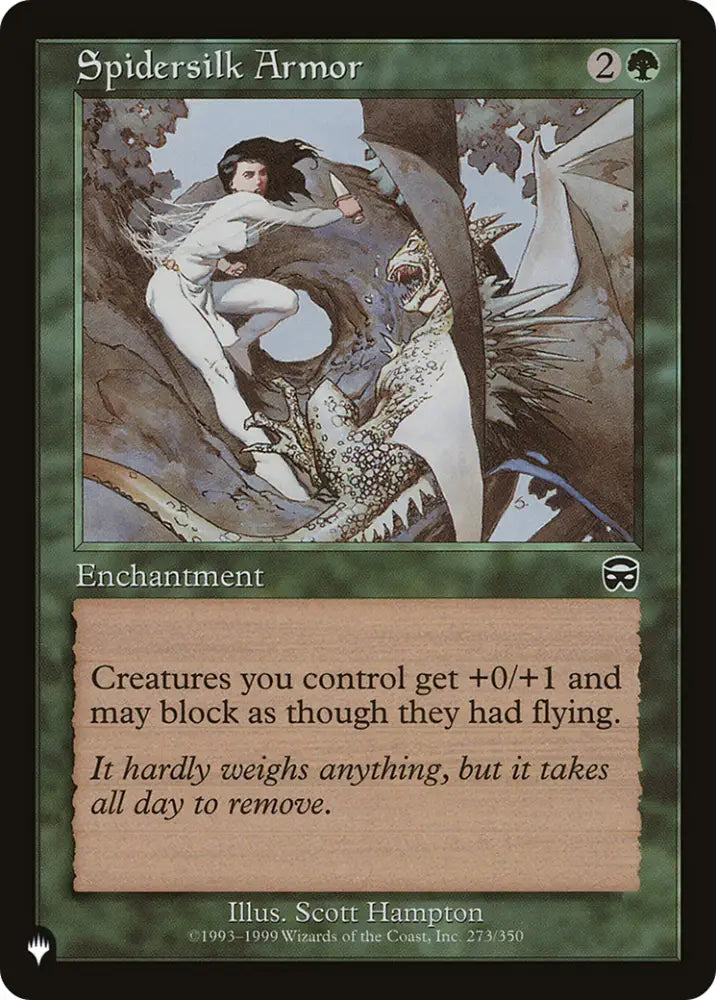 Spidersilk Armor [The List] - MTG Single