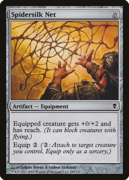 Spidersilk Net [Zendikar] - MTG Single