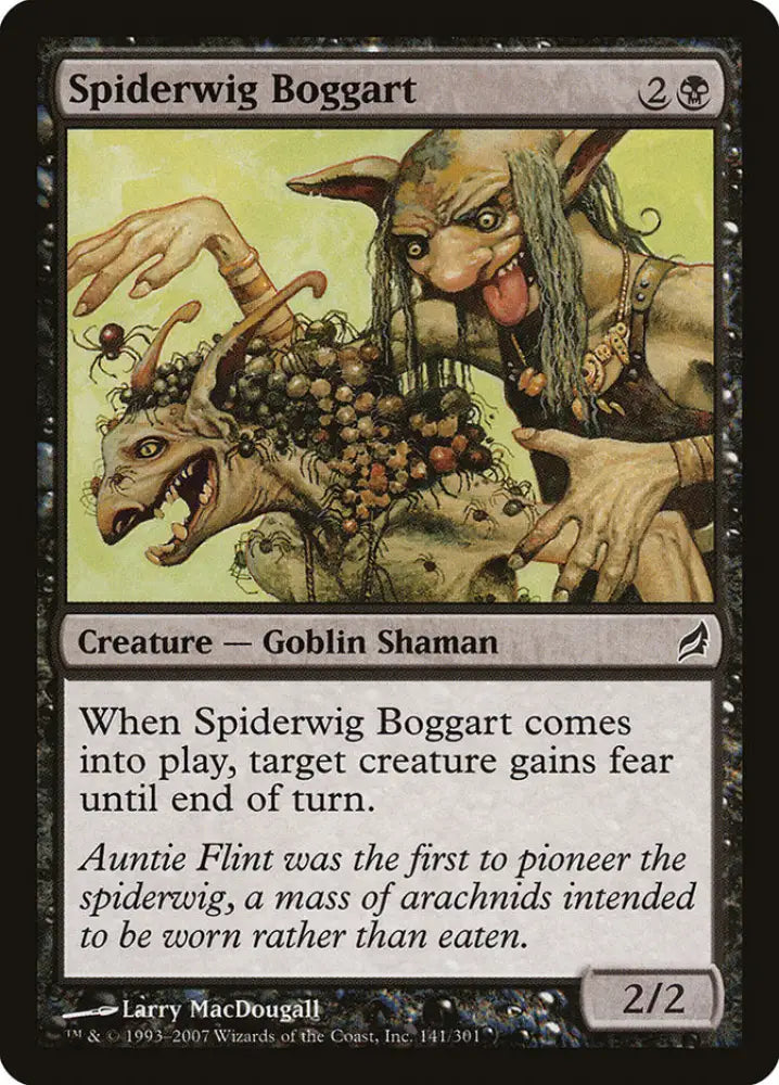 Spiderwig Boggart [Lorwyn] - MTG Single