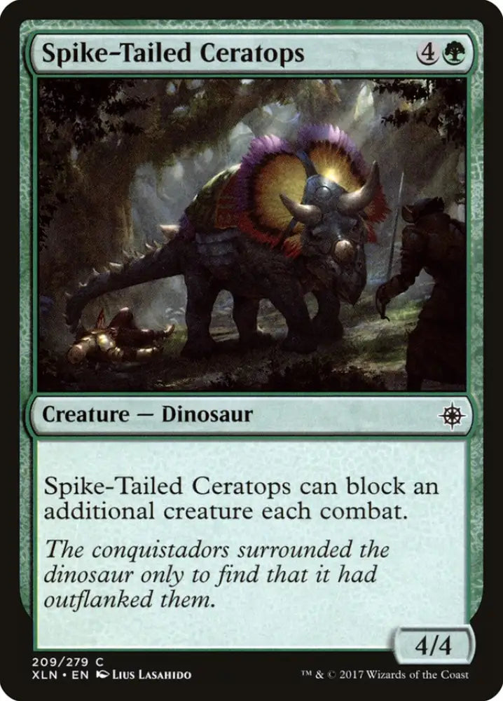 Spike-Tailed Ceratops [Ixalan] - MTG Single