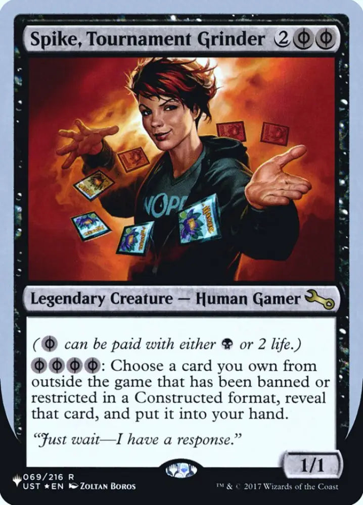 Spike Tournament Grinder (Unfinity Foil Edition) [The List] - MTG Single