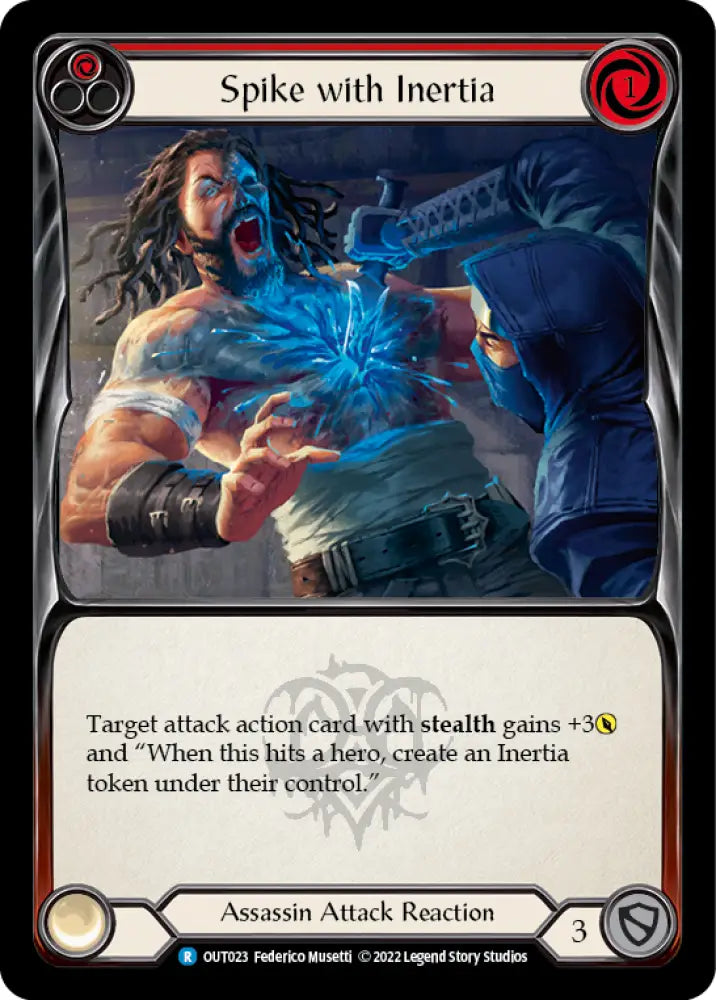 Spike with Inertia (Red) [Outsiders] - Flesh And Blood Single