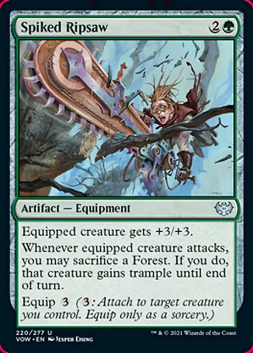 Spiked Ripsaw [Innistrad: Crimson Vow] - MTG Single