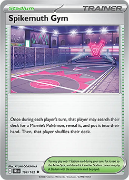 Spikemuth Gym - 169/182 [SV10: Destined Rivals] - Pokemon Single