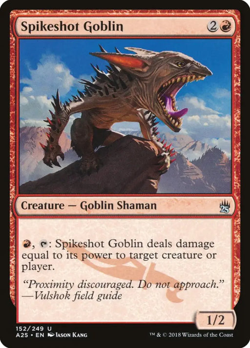 Spikeshot Goblin [Masters 25] - MTG Single
