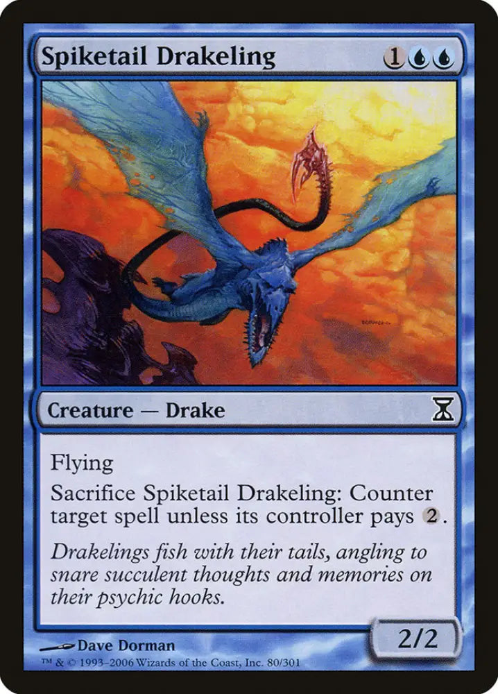 Spiketail Drakeling [Time Spiral] - MTG Single