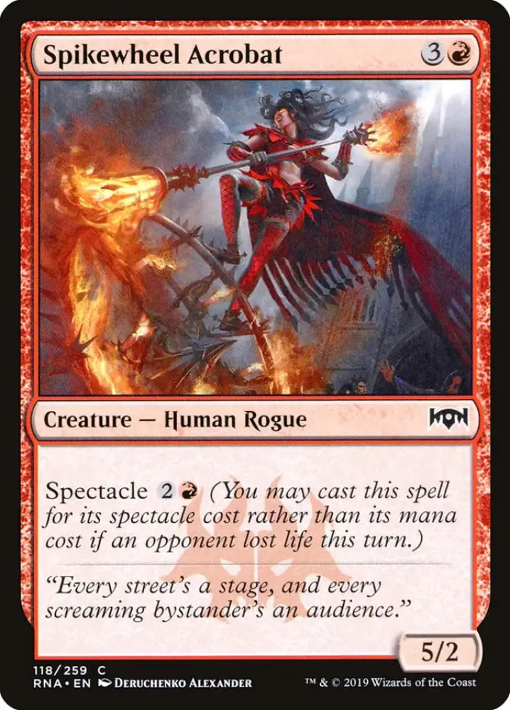 Spikewheel Acrobat [Ravnica Allegiance] - MTG Single
