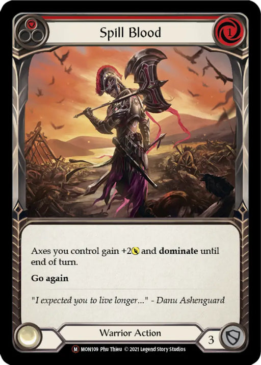 Spill Blood [Monarch Unlimited] Unlimited Normal - Flesh And Blood Single