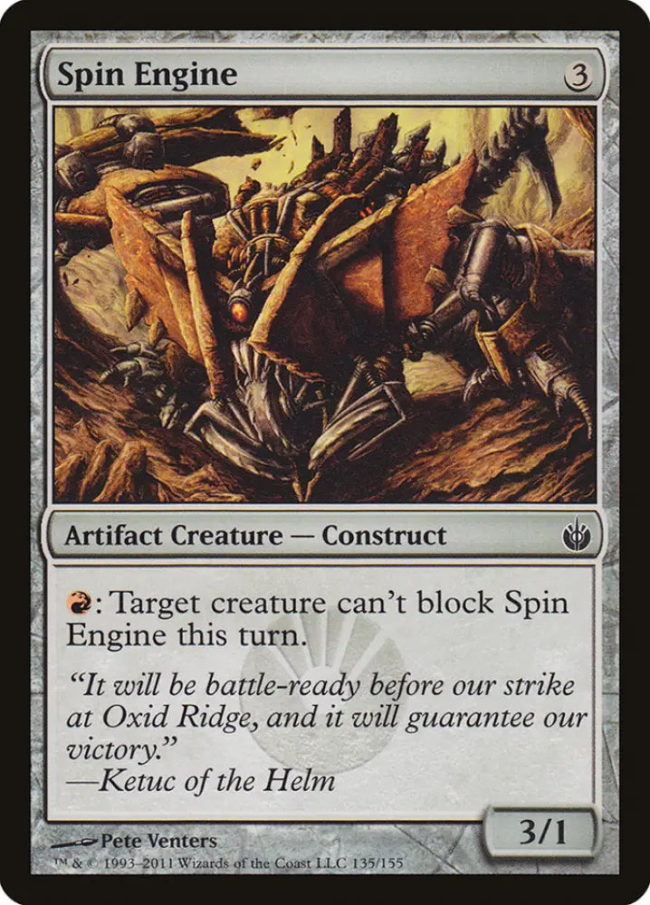 Spin Engine [Mirrodin Besieged] - MTG Single