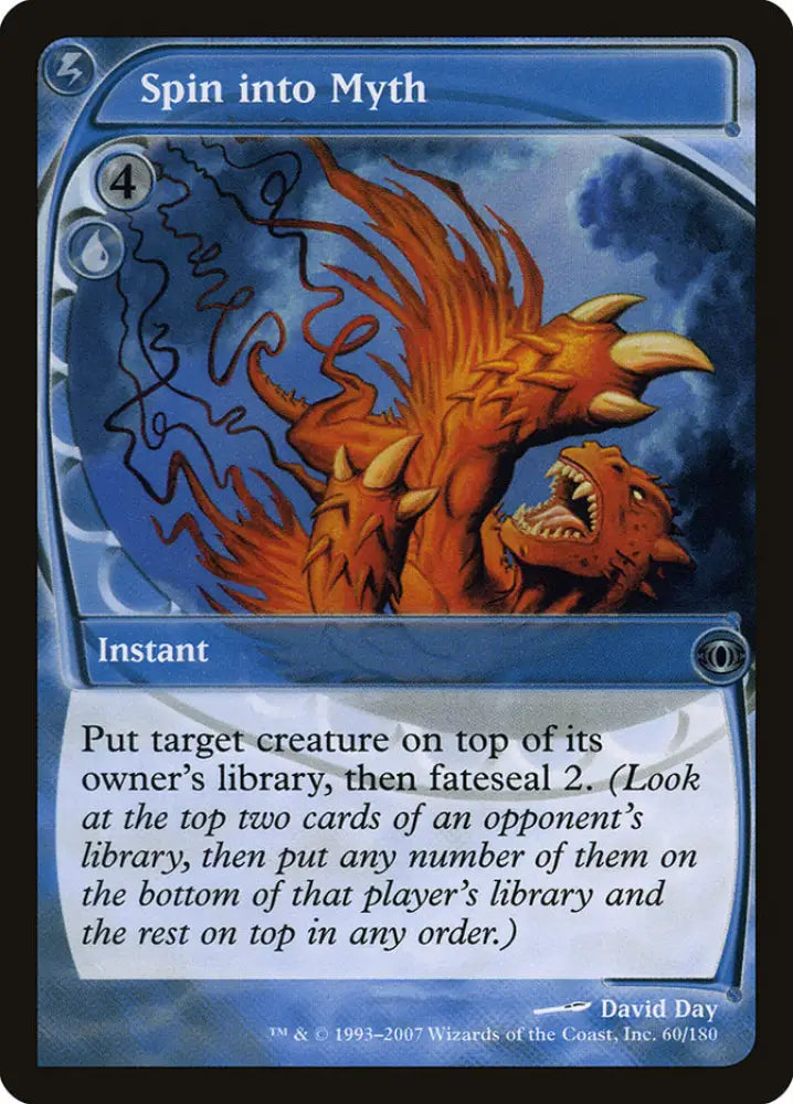 Spin into Myth [Future Sight] - MTG Single