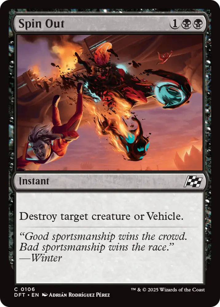 Spin Out [Aetherdrift] - MTG Single